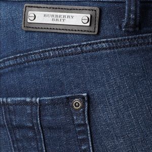 Burberry Jean Nwot fits size 26 waist skinny dark